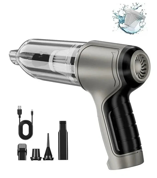 Aspirador de pó portátil Multifuncional | 4 em 1 Power| Bateria Recarregavel