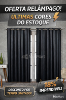 Cortina Blackout PVC 2,80x1,60m para Quarto e Sala – Bloqueio Total de Luz