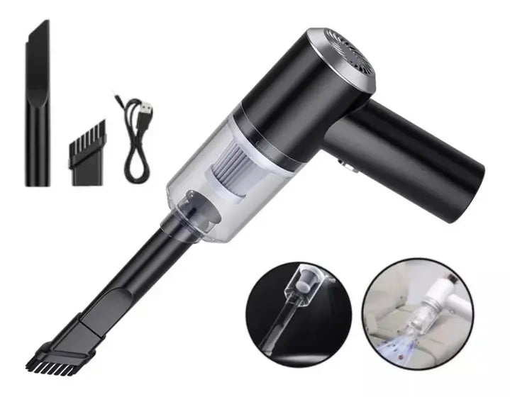 Aspirador de pó portátil Multifuncional | 4 em 1 Power| Bateria Recarregavel