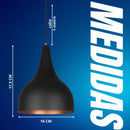 Kit 3 Luminárias Pendentes Gota – Design Moderno e Sofisticado