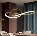 Lustre LED Moderno 3 Cores em 1 | Iluminação Nordic para Sala, Cozinha e Jantar | Bivolt