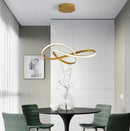 Lustre LED Moderno 3 Cores em 1 | Iluminação Nordic para Sala, Cozinha e Jantar | Bivolt