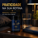 Melatonina 210mcg + Magnésio + Triptofano + B6 60 Cápsulas