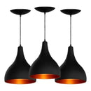 Kit 3 Luminárias Pendentes Gota – Design Moderno e Sofisticado