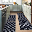 Conjunto de Tapetes Jacquard Antiderrapante 3 Peças – Conforto e Segurança