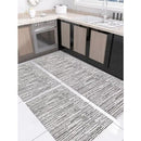 Conjunto de Tapetes Jacquard Antiderrapante 3 Peças – Conforto e Segurança