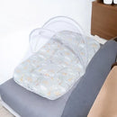 Colchão Bebê Portátil com Tenda Mosquiteiro integrada