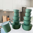 Kit 10 potes Bowl Ultra vedação | Jarra 1,800 ml brinde