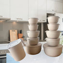 Kit 10 potes Bowl Ultra vedação | Jarra 1,800 ml brinde
