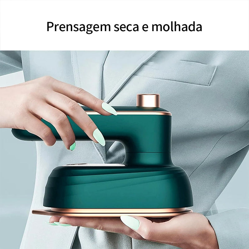 Mini Ferro De Passar Roupas A Vapor Para Viagem | Elétrico Portátil Pequeno-Bivolt
