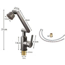 Torneira 1080° Giratória Cozinha e Banheiro – Quente e Frio, Rotativa e Antirrespingos