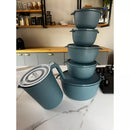 Kit 10 potes Bowl Ultra vedação | Jarra 1,800 ml brinde