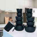 Kit 10 potes Bowl Ultra vedação | Jarra 1,800 ml brinde