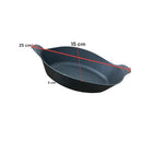 Kit Petisqueiras Canoa Premium Pretas –  10 Unidades