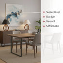 Kit 2 Abajures Elegance Home | Quarto e Sala - com cupula