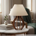 Kit 2 Abajures Elegance Home | Quarto e Sala - com cupula