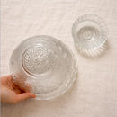 Conjunto Bowl Sobremesa e Saladeira - 7 peças Vidro Dumiat