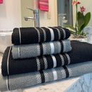 Toalha de Algodão Macia com Alta Absorção e Conforto - 4 Pcs