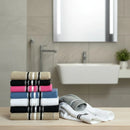 Toalha de Algodão Macia com Alta Absorção e Conforto - 4 Pcs