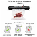 Seladora a Vácuo para Alimentos | Vacuum sealer  Bivolt