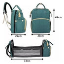 Mochila Maternidade Multifuncional -  Vira Berço Portátil