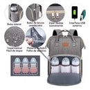 Mochila Maternidade Multifuncional -  Vira Berço Portátil